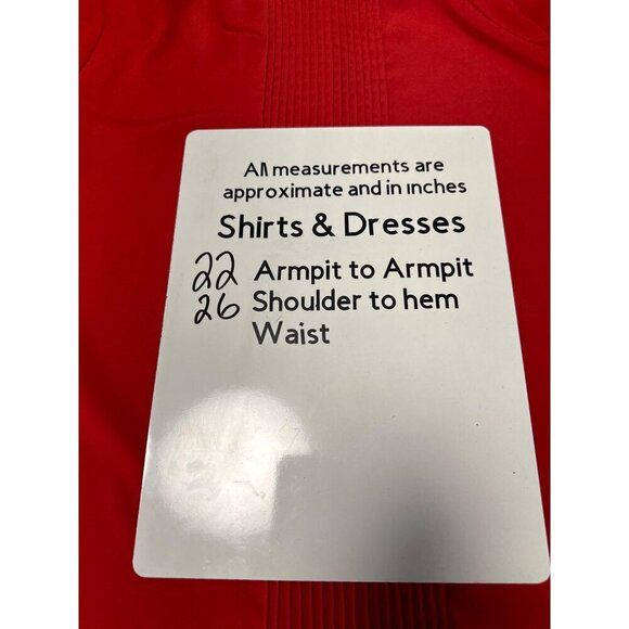 Talbots Vintage Short Sleeve Round Neck Pintuck Detail Blouse Size 16 - Picture 7 of 7